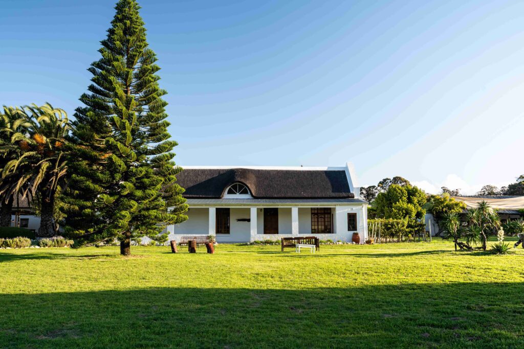 the old main farm building, now offering culinary experiences at wortlegat