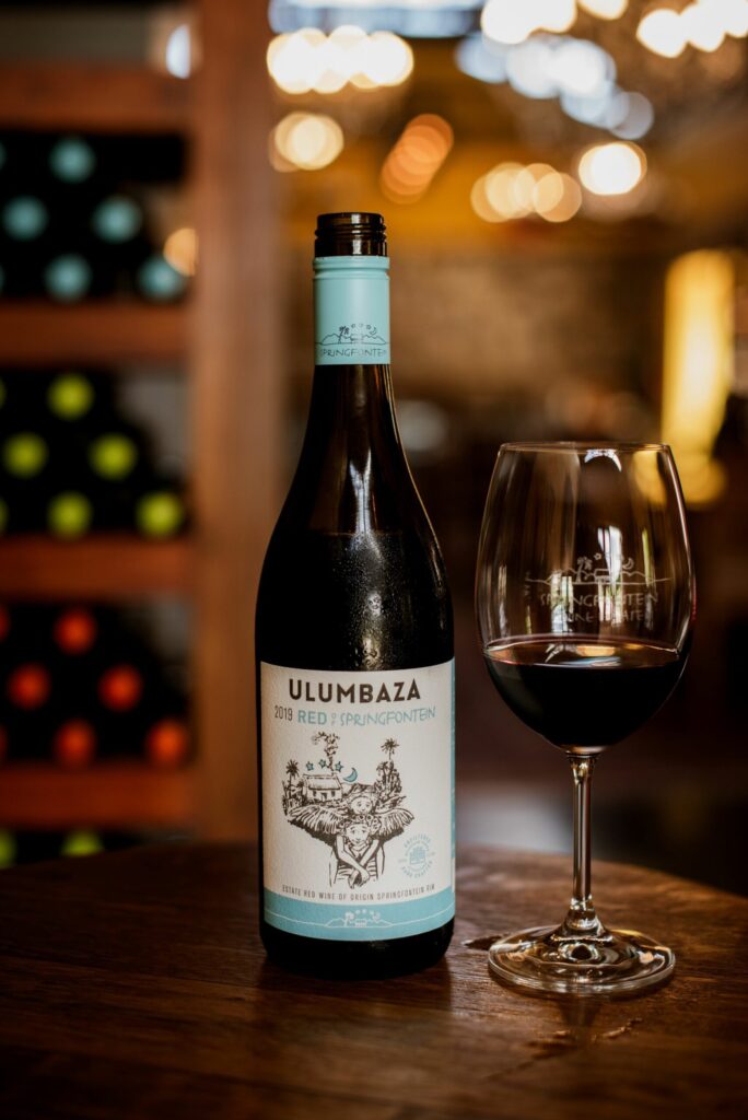 A red wine at the Bar(n)