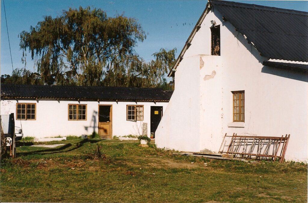 the old main building at springfontein