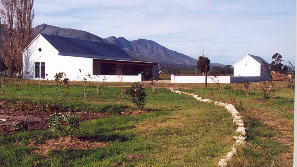 the first section of the cellar in 2005