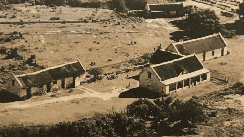 springfontein old main building, historic photo